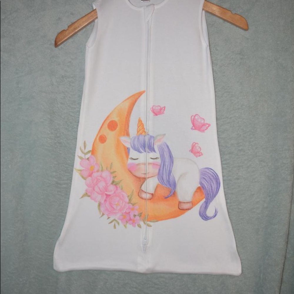 Sleeping Unicorn Moon Infant Sleep Wearable Sack